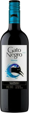 Gato Negro Vinho Merlot 750Ml
