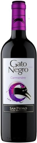 Vinho Tinto Gato Negro Carmenere 750 Ml