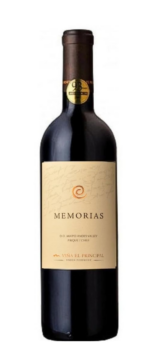 Vinho Chileno El Principal Memórias 750ml