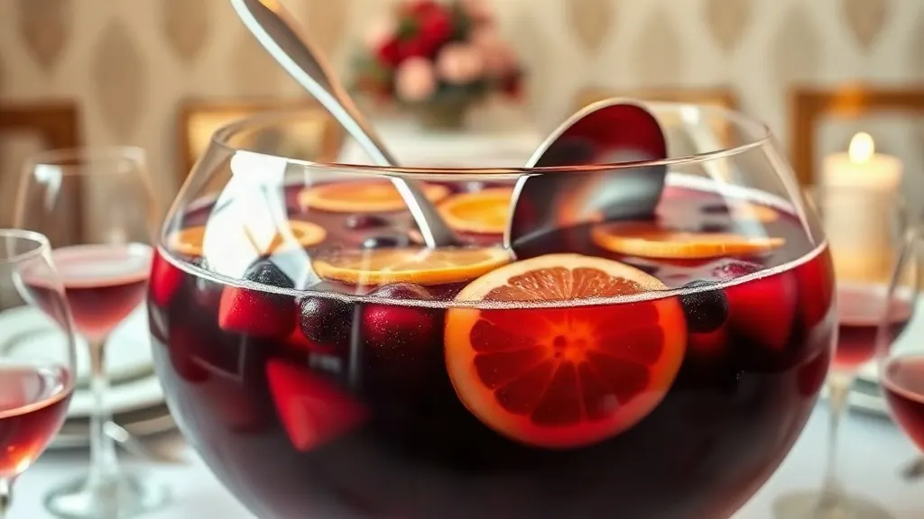 Como fazer ponche de vinho