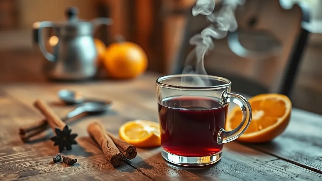 Como fazer vinho quente