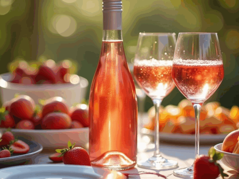 O que Combina com Vinho Rosé​