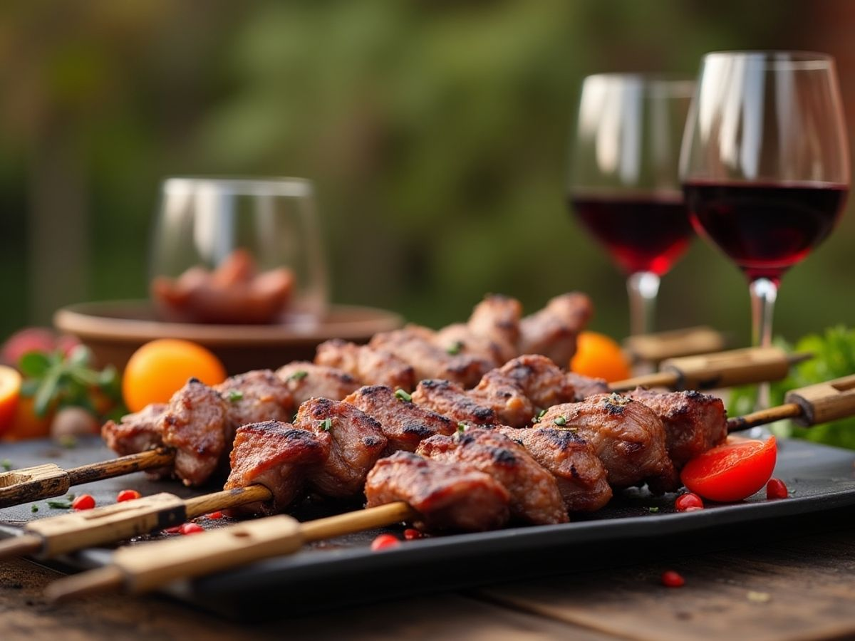 Churrasco Combina com Vinho​